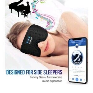 Sleep Headphones, Bluetooth 5.4 Sleep Mask Headband Headphones Sleeping Eye Mask